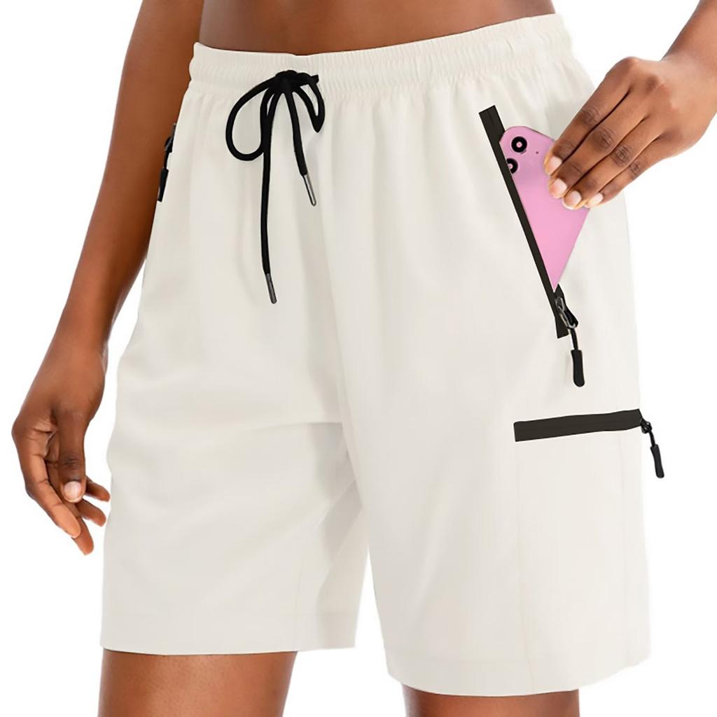 Женские шорты-карго для походов, быстросохнущие легкие спортивные шорты для женщин