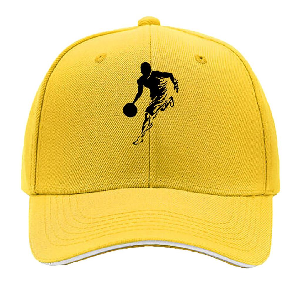 Повседневная бейсболка с принтом баскетболиста Дышащая Регулируемая Snapback Легкая Я Сэндвич Бейсболка