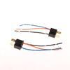 2/4PCS Car Headlight Fog Lamp Male Adapter Socket Wiring Harness H4 Bulb Socket Male Adapter Connector