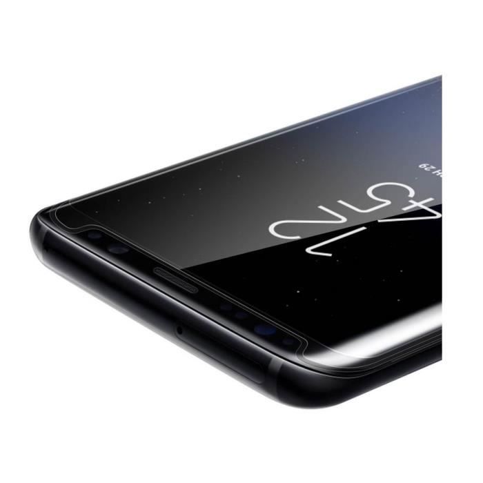 Verre pour pour Samsung Galaxy S8 PLUS - Trempe Transparent Film Vitre Protection Ecran Ultra Resistant [Phonillico®]