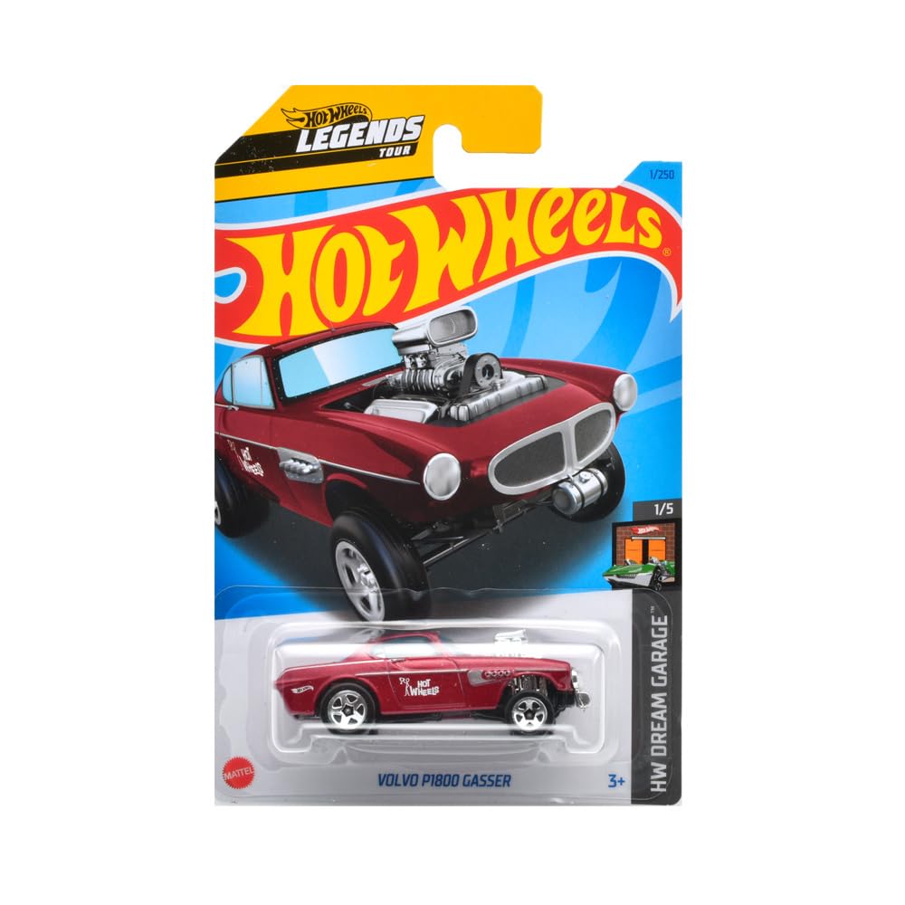 Базовая модель автомобиля Hot Wheels Volvo P1800 Gasser