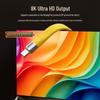 Видео 8K HD, Сверхбыстрая зарядка 240 Вт, Высокоскоростной кабель-брелок для данных 40 Гбит/с