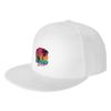 Fashion Scarif Beach Flat Brim Sun Hat  Foldable Baseball Cap