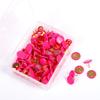100Pcs Tacks Point Round Push Pins Notice Board Cork Board Tacks Decorative Thumb Tacks