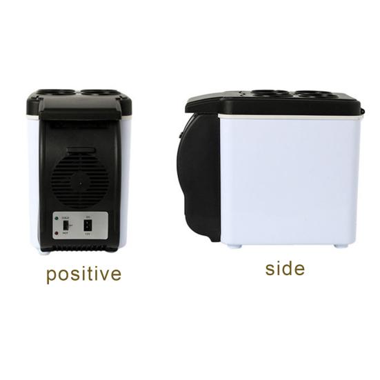 6л мини-портативный автомобильный фруктовый напиток бесшумный холодильник с подогревом охлаждающая коробка
