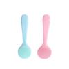 Silicone Facial Cleansing Brush Makeup Residues Removal Exfoliator Face Cleaning Scrubber Long Handle Cleanser Face Wash Brush