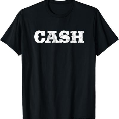 Винтажная футболка Cash Country Music Lovers Outlaw1