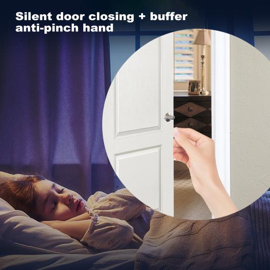 Автоматический доводчик для ворот, полностью регулируемый, прочный, несущий нагрузку, универсальный, простой монтаж, аксессуары для доводчика