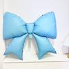 1PC New Striped Bow Balloon Bowknot Shaped Theme Aluminum Foil Matte Kids Birthday Party Decor Anniversary Event Decoration