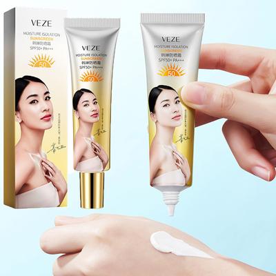 SPF50+PA++ Легкий солнцезащитный лосьон Увлажняющий солнцезащитный крем Изолирующий солнцезащитный крем