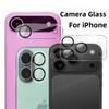 9D HD Сверхпрозрачная Защитная Пленка из Закаленного Стекла для Объектива Камеры для IPhone 17 Pro Max Air 16 15 Кольцо Защита Экрана Защитная Крышка от Царапин и Ударов