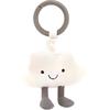 Jellycat Fun Items Series Cloud Hanging Ring Cute Doll Plush Doll 11cm Tall