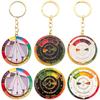 Вращающееся цветовое колесо брелок, цветовое колесо, вращающаяся цветовая палитра брелок, подарок для детей