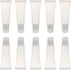 BTtime Lip Gloss Tubes 10ml Set Cosmetic Container Set Refillable Bottle Container Portable Design Lightweight Easy To Carry Transparent and Soft