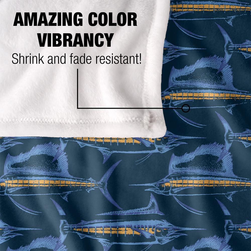 JQ Licensing Silky Billfish Supersoft Blanket