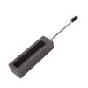 Ingot Graphite Mould Long Handle Graphite Fused Gold 6.6 Lb Silver 3.5 Lb Universal Molds for