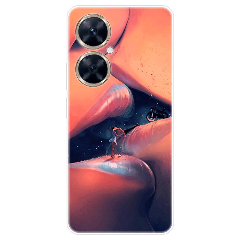 Для Huawei nova 11i nova11i чехол Мягкая силиконовая задняя крышка Чехол для телефона с рисунком из мультфильма Разнообразие