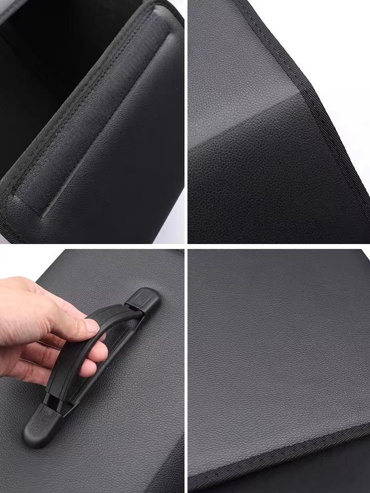 GGBFQ1 Car Trunk Storage Box Foldable Sundries Organizer Bag For Abarth Fiat 500 Tipo FR Punto Ducato Stilo Palio Bravo Pondo Viaggio