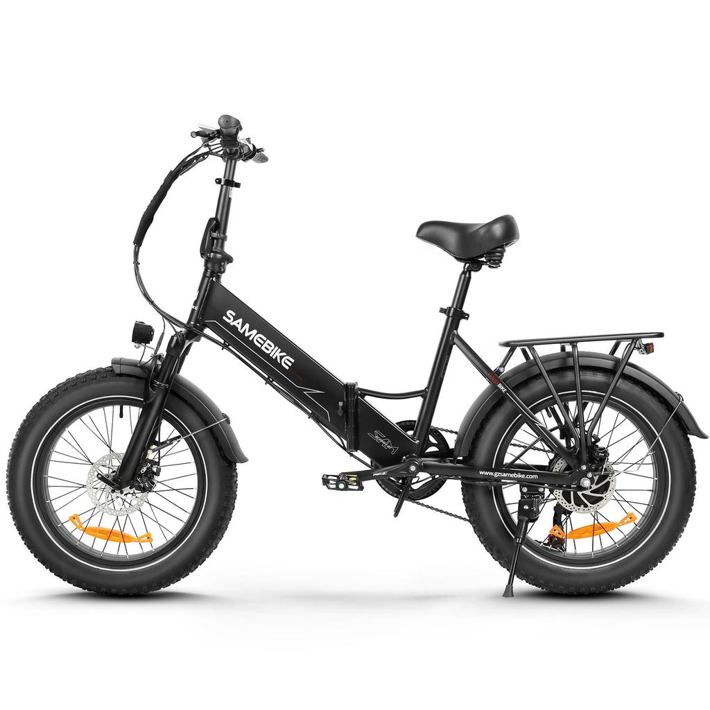 Складной электровелосипед SAMEBIKE LOTDM200-II, 20-дюймовый городской электровелосипед для взрослых, двигатель 750 Вт, аккумулятор 48 В 13 Ач
