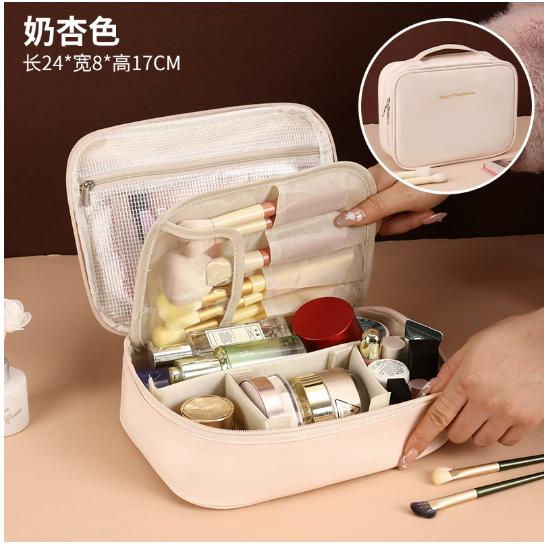New Women's Cosmetic Bag Portable Storage Bag Large Capacity Luxury Makeup Bag Travel Organizer Essentials Toiletry Bags