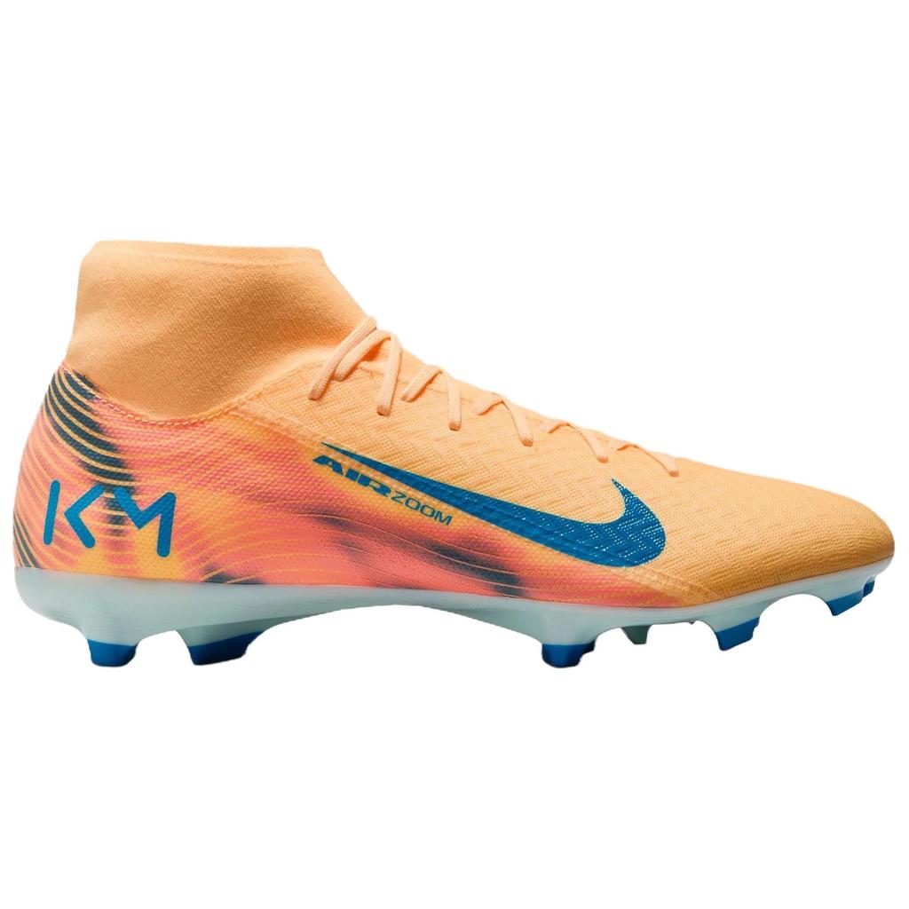 Килиан Мбаппе x Nike Mercurial Superfly 10 Academy Оттенок дыни/Иглу/Нео-бирюзовый Унисекс Бутсы Оранжевый FQ8293-801