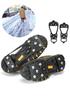 Monomania 4 Types for and Easy Installation and Suitable for Men and Snowy Rough Icy and Prevents Size XL Anti-Slip Spikes, Available, Shoes, Boots,