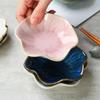 Ceramic Plate Retro Kiln Glaze Japanese Sauce Multi-purpose Storage Tray Mini Dipping Sashimi Sushi Soy Dishes Home Snack Plate