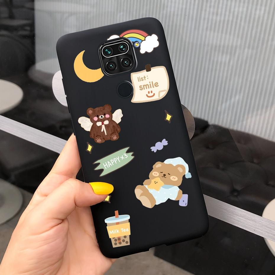 Чехол для Xiaomi Redmi Note 9 Модный Конфетный Цвет Мягкий Силикон ТПУ Чехол Для Redmi Note 9 Pro Max Note9 9S 9Pro Оболочки Телефона