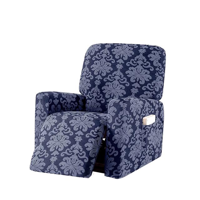 Чехол для кресла-реклайнера из жаккарда с карманом для гостиной, чехол для кресла-реклайнера, чехол для дивана-реклайнера