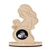 Wooden Ornament Mom Gifts Wood Assembly Baby Kids Room Decor