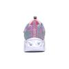 Skechers Кроссовки для спорта и отдыха с подсветкой в виде сердечек, детские, фиолетово-зеленые 302080L-PWMT