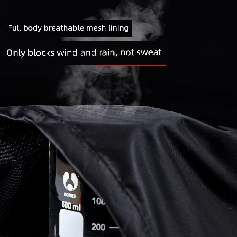 Raincoat and Rain Pants Set for Men and Women, Adult Split-Type Outerwear for Motorcycle Riders, Rainproof for Heavy Rain, Specifically for Riding