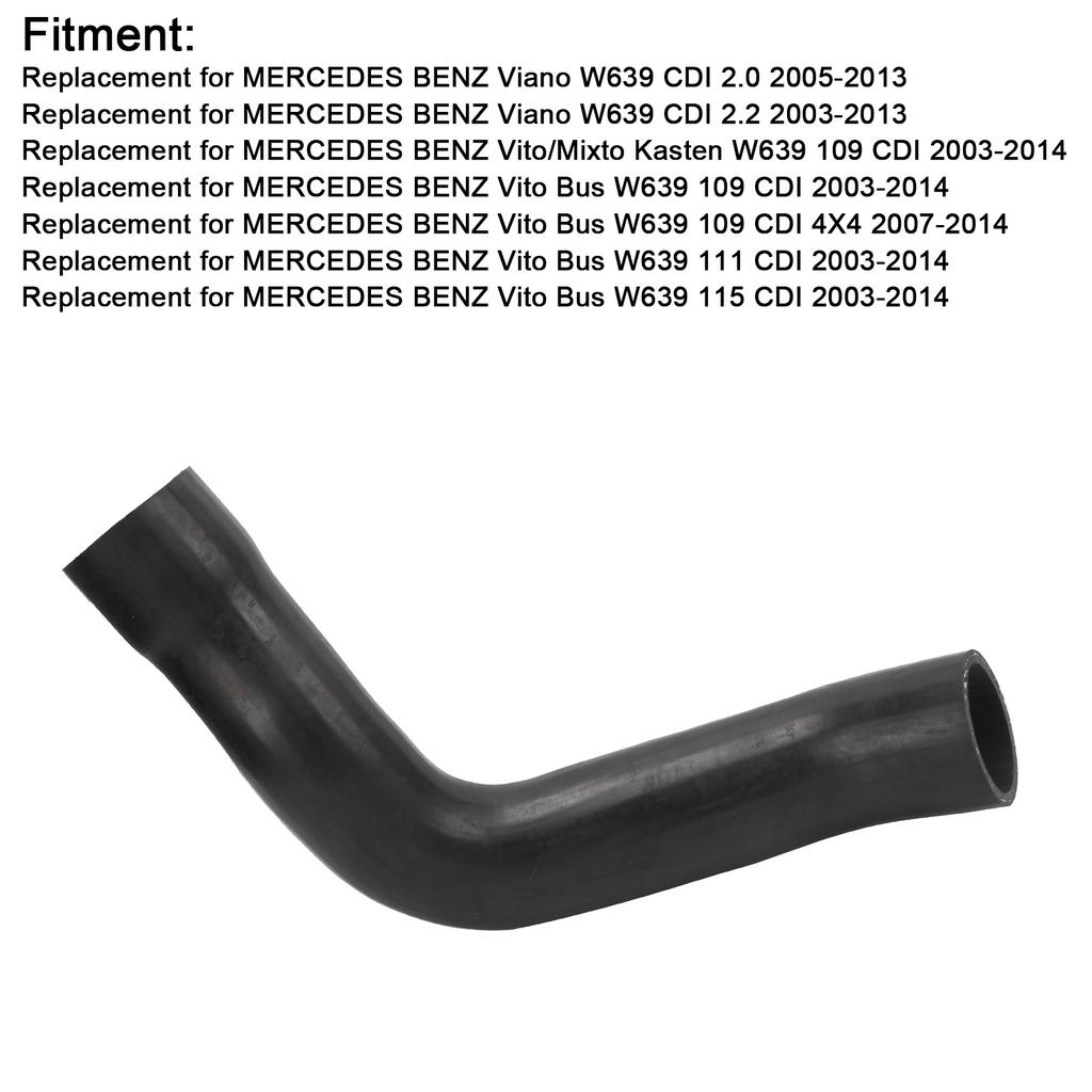 Intercooler Hose 6395283082 Replacement for Bus W639 109 4X4 2007‑2014