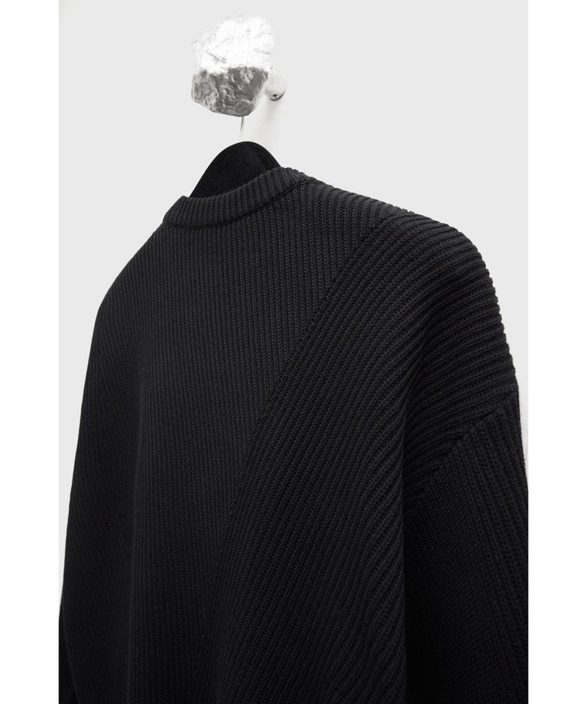 YOUTH Irregular Sweater - Black