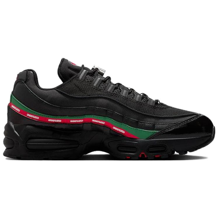 UNDEFEATED x Nike Air Max 95 Беговые кроссовки Унисекс Черный Красный IB4453-001