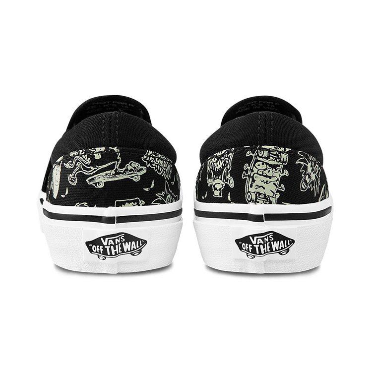 Vans Кеды на липучке из канваса для детей, низкие, для скейтбординга, черные, для детей от 3 до 7 лет, VN0A4BUT2JN