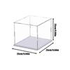 1 шт. Прозрачный акриловый дисплейный ящик для хранения, пылезащитный дисплейный шкаф, настольное хранилище, домашнее хранилище