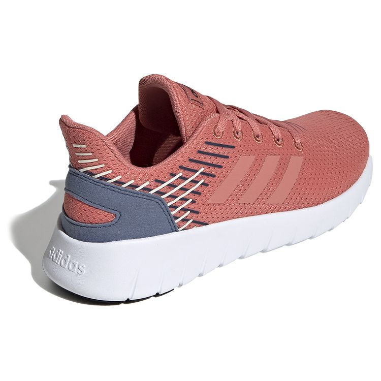 adidas Asweerun Удобная Амортизация Низкий Верх Марафонские Беговые Кроссовки Женские Кроссовки Розовый Голубой EE8502
