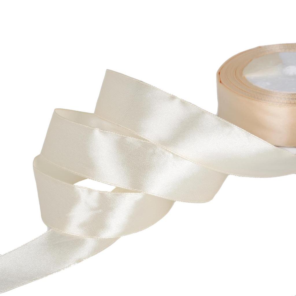 25Yard Satin Ribbons for Wedding Birthday Party Gift Wrapping Christmas Halloween Festival Supplies DIY Crafts Ribbon