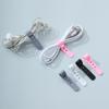 6 Colors Data Cable Storage Device 4 Holes Bobbin Winder Portable Soft Rubber Strap