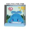 Marine Animals Dolphin Orca Jellyfish Shark Sea Lion Otter Hermit Crab Construction Blocks Kit Blocks Model Plaything