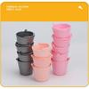 5pcs 6 Colors Doll Miniature Bucket Model Mini Children Beach Small Bucket