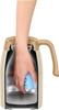 Thermos Stainless Steel Pot 1L Cream White Insulated Tabletop Vacuum Flask Keeps Food Hot or Cold - Pot, Pot, Structure, (TTB-1001 CRW)