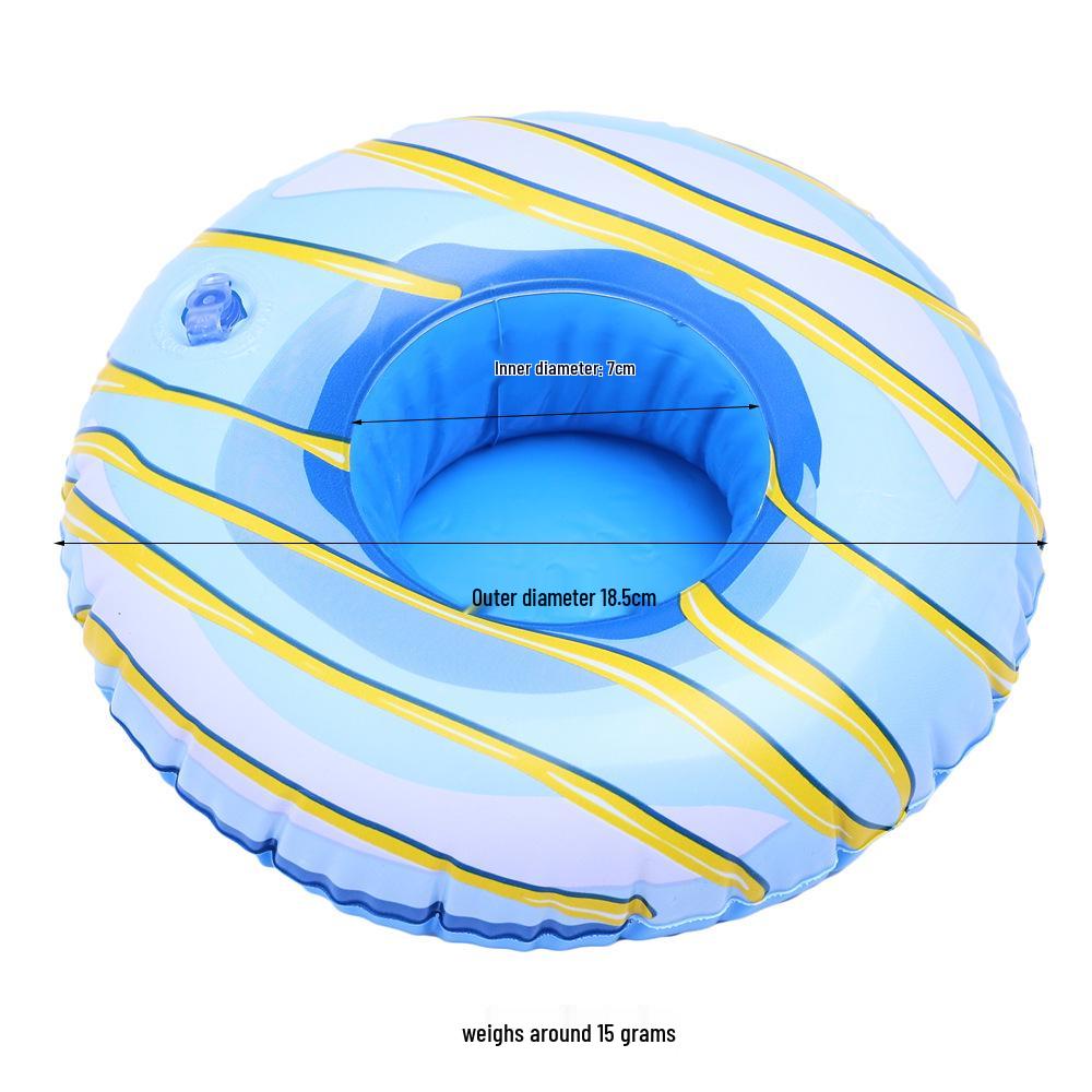 Хит продаж Надувной плавающий держатель для напитков Firebird