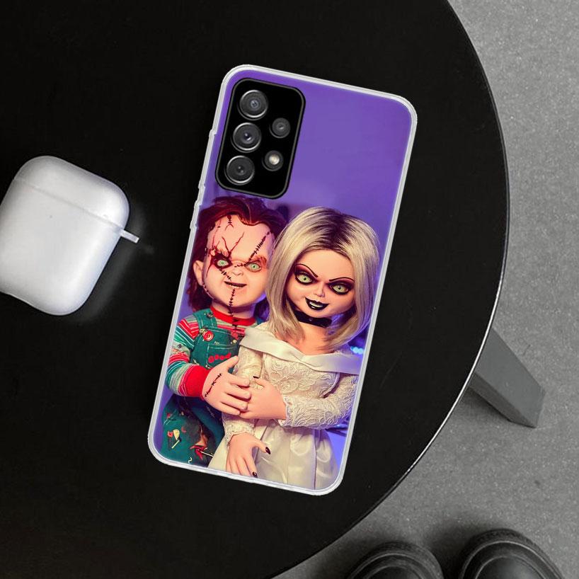 Чехол для телефона Chucky Doll Horror Movie для Samsung Galaxy A12 A22 A32 A52 A72 A02S A51 A50S A31 A20S A10S Note 20 Ultra 10 Pl
