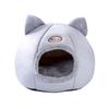 House Cat Dog Pet Warm Cave Beds For Indoor Cats Cozy Wool Igloo Nest Kennel Mlxl