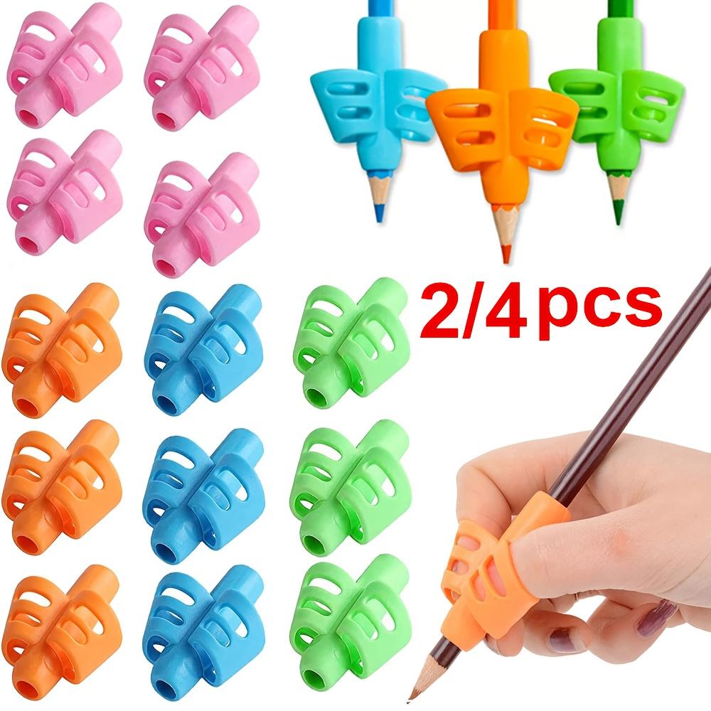 2Pcs Ergonomic Pen Grip Holder, Designed to Improve Writing Posture