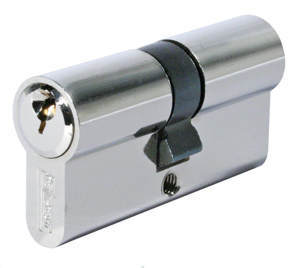 Lock Cylinder 31/31Mm 62Mm Nickel 5 Keys - G-700-0110