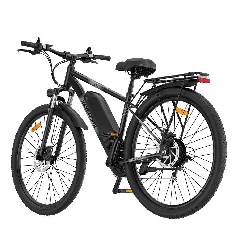 Электровелосипед Zazawork CF29, мотор 250 Вт, шины 29"x2.1", городской электровелосипед, 21 скорость, двойные дисковые тормоза, 48 В 15 Ач, светодиодный дисплей, максимальная скорость 35 км/ч