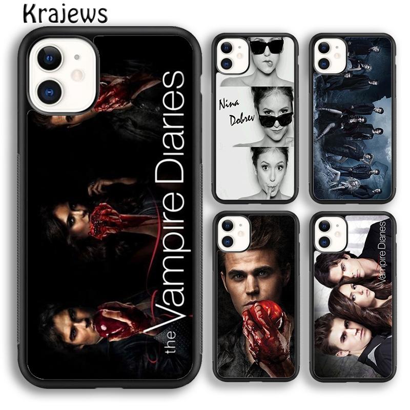 Чехол для телефона ТВ-сериала Дневники вампира Для iPhone 17 Air 16 15 14 plus 12 13 pro max coque Оболочка Fundas